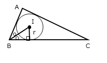 三角形の内接円の内心
