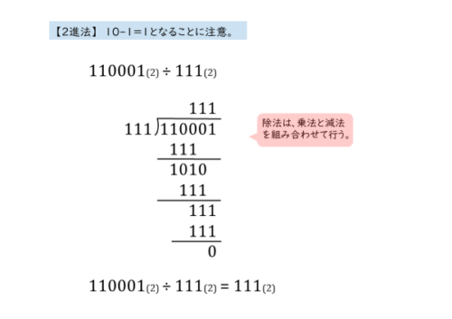 n進法の四則計算を扱った問題問(4)の解答例